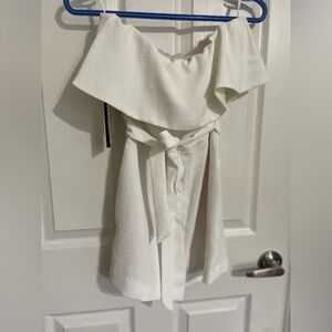 Altamiro strapless romper